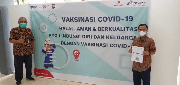 PHR Zona 4 Kolaborasi dengan Polres Prabumulih Lakukan Vaksinasi Booster bagi Pekerja dan Warga Sekitar Perusahaan