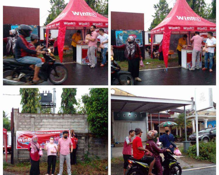 Perusahaan Lokal WinRo Terus Berbagi di Bulan Suci
