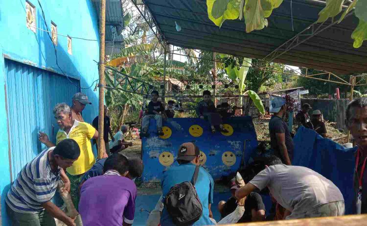 Masjid Nur Ikhlas RW 01 Karang Raja Sembelih 3 Ekor Sapi Welizar Sumbang 1 Ekor