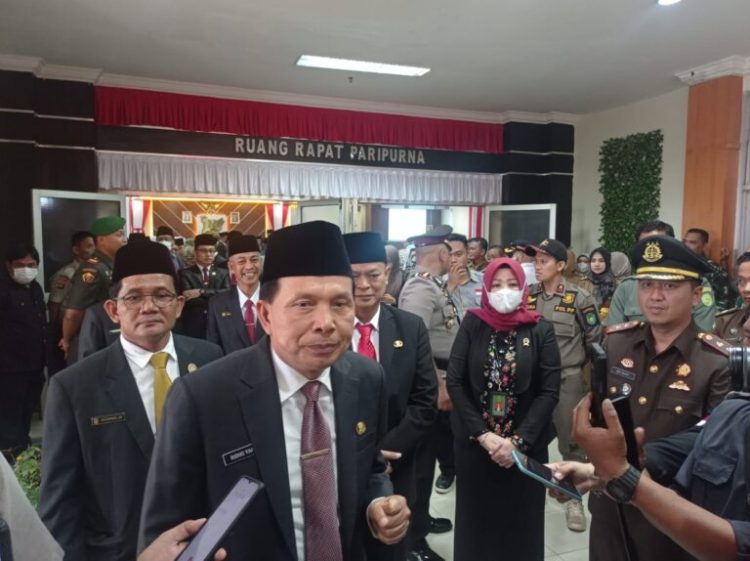 Rapat Paripurna DPRD Kota Prabumulih, Mendengarkan Pidato Kenegaraan Presiden RI Secara Virtual