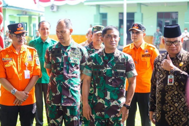 Danrem 044 Gapo Brigjen TNI M Naudi Nurdika Sambangi Kodim Muba