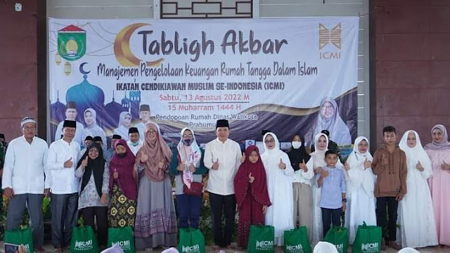 Walikota dan Ibu Hadiri Tabligh Akbar
