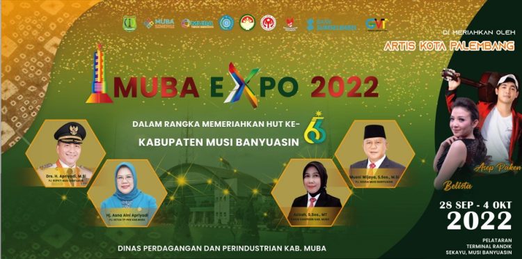 Muba Expo 2022, Dihibur Artis Hingga Diramaikan Ratusan Tenant UMKM