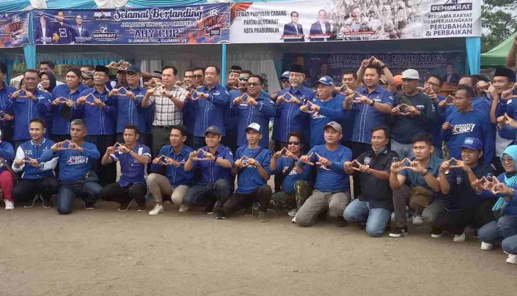 Turnamen Voly AHY CUP Se-Kota Prabumulih Resmi Dibuka Ketua DPD Demokrat Sumsel
