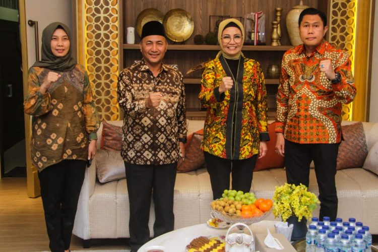 Pj Bupati Apriyadi Kunjungan Balasan ke Pimpinan DPRD Sumsel