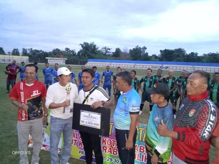 Turnamen U45 Walikota Cup Berakhir, Agastar Jaktim Meraih Juara 1