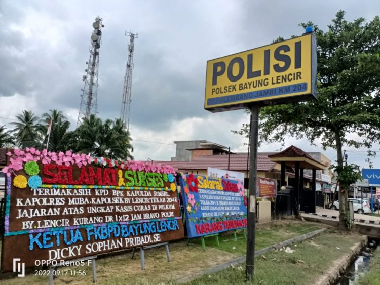 Warga Kecamatan Bayung Lencir Apresiasi Kinerja Pihak Kepolisian