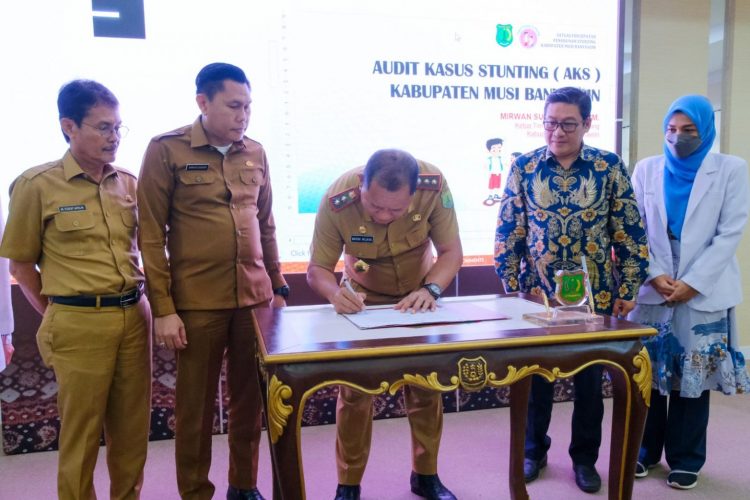 Pemkab Muba Fokus Percepat Tekan Angka Stunting dan Kemiskiknan Ekstrem