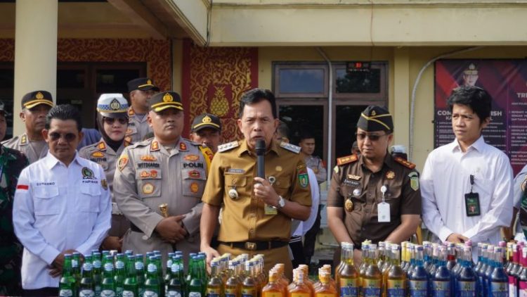 Ridho Yahya Hadiri Kegiatan Apel Operasi Ketupat 2023 Polres Prabumulih