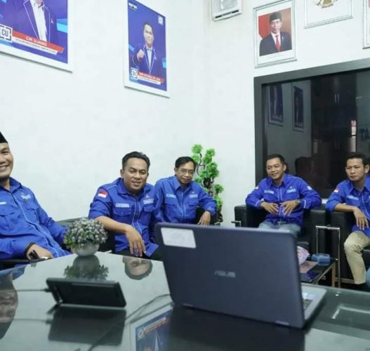 Demokrat Prabumulih Nonton Bareng Pidato Politik Ketum AHY