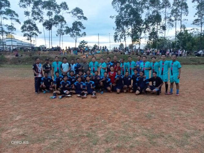 Berkunjung ke Lahat Bersama Tim Persipra Allstar, Walikota Ridho Yahya Disambut Meriah Warga Purwaraja Kikim Timur