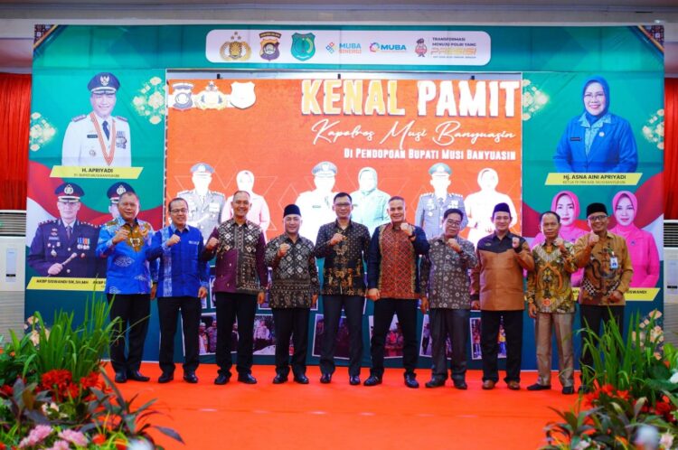 Ini Pesan Pj Bupati Apriyadi Mahmud Saat Pisah Sambut Kapolres Muba