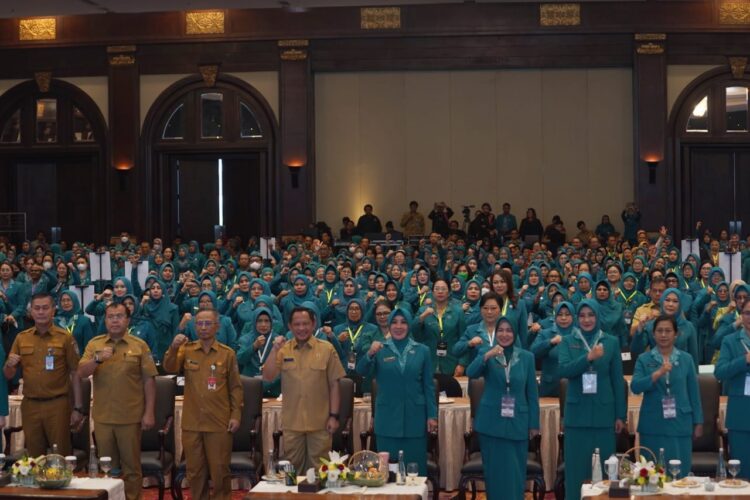 Selaraskan Program Kerja, Asna Hadiri Rakornas TP PKK se-Indonesia