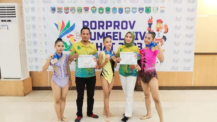 Cabor Senam Muba Sumbang 4 Medali Emas, 2 Perak dan 1 Perunggu Porprov XIV Sumsel