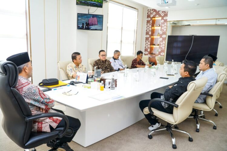 Pj Bupati H Apriyadi Mahmud Sambut Audiensi PT Agro Sinergi Sukses Abadi