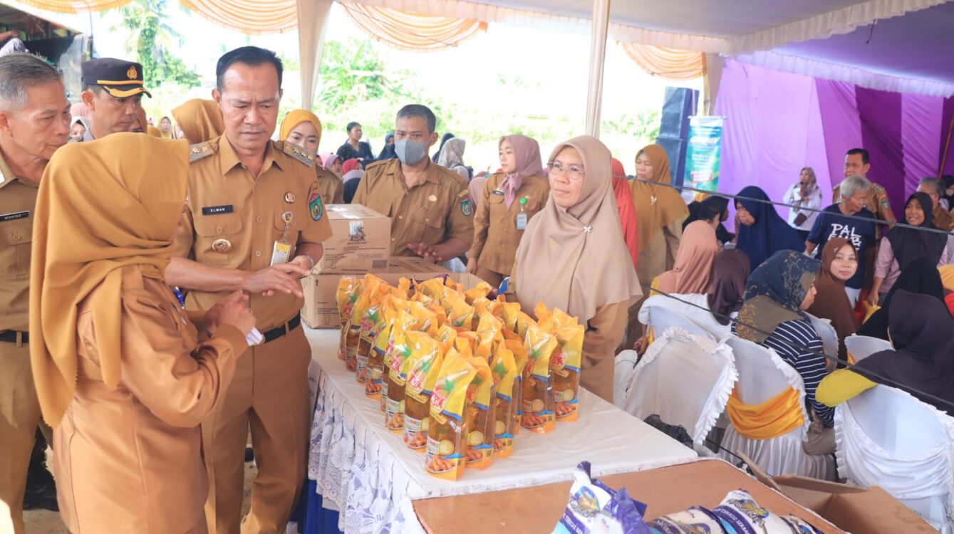 Rutin dan Terjadwal, Pj Wako Prabumulih Kembali Buka Pasar Murah