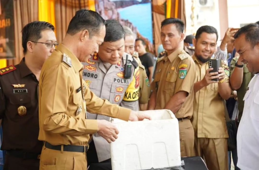 Kejati Sumsel Melaksanakan Operasi Pasar dan Gerakan Pangan Murah