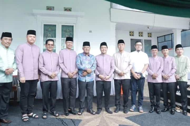 Pj Walikota, Ketua DPRD, Kapolres, Kepala Pengadilan Agama Hingga Sekda Hadiri Open House di Kediaman Kejari Prabumulih