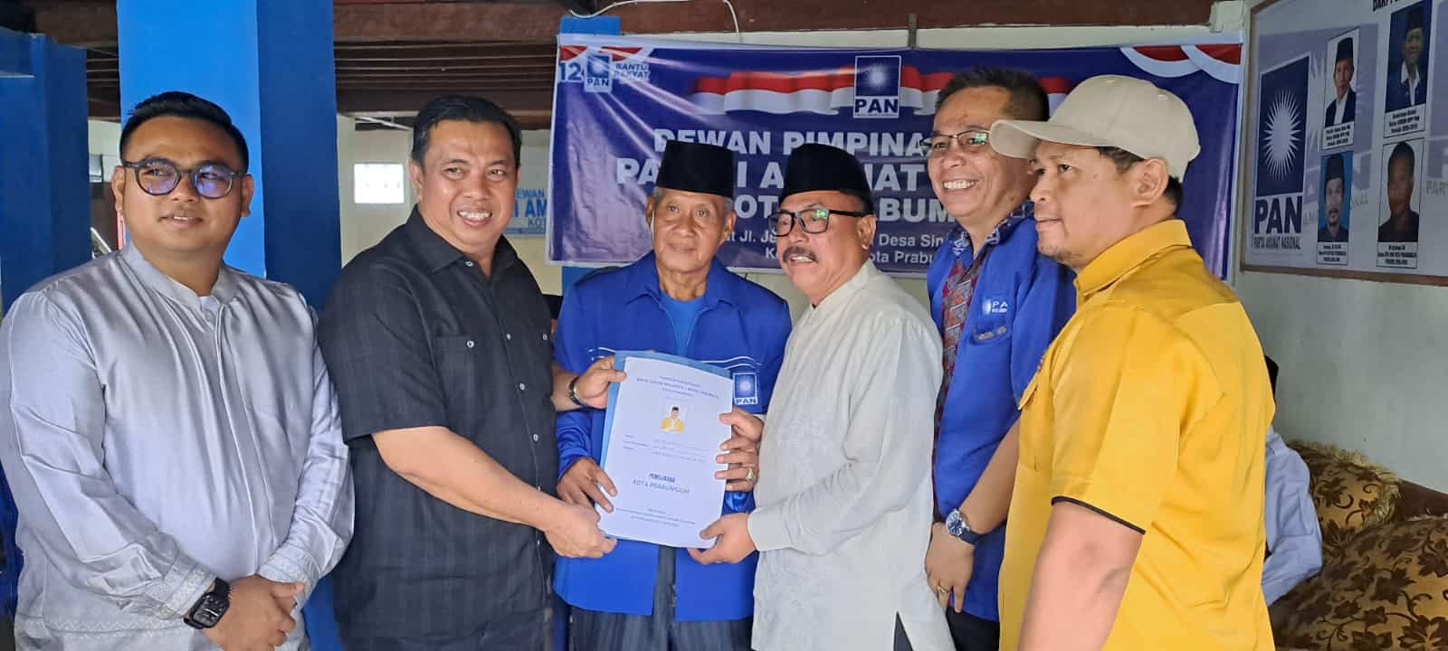 Siap Maju Sebagai Calon Wakil Wali Kota, Om Ton Kembalikan Berkas Pendaftaran ke PAN