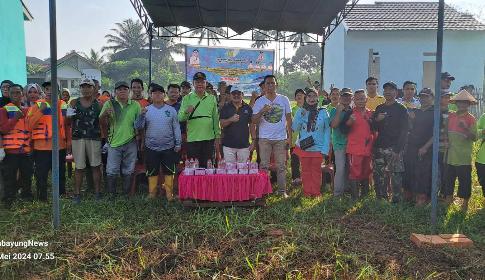 Pemkot Prabumulih Ajak Masyarakat untuk Aktif Bersihkan Lingkungan dan DAS