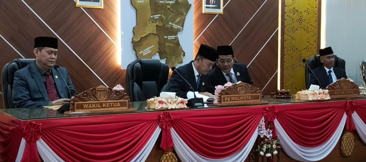 DPRD Prabumulih Gelar Sidang Paripurna Membahas RPJPD 2025-2045