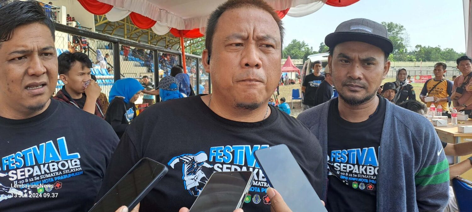 KNPI Prabumulih Gelar Festival Sepak Bola U-10 & U-12