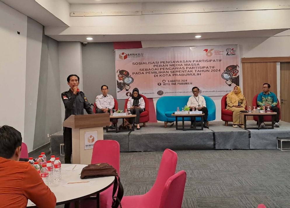 Bawaslu Kota Prabumulih Gelar Sosialisasi Peran Media Massa Pada Proses Pilkada 2024 Mendatang