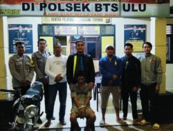 Diduga Hendak Mencuri Buah Kelapa Sawit, Polsek BTS Ulu Polres Musi Rawas Ringkus Pencuri Bongkar Rumah