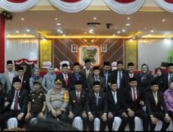 DPRD Gelar Rapat Penetapan Paslon H Arlan- Frengky Sebagai Walikota dan Wakil Walikota Prabumulih