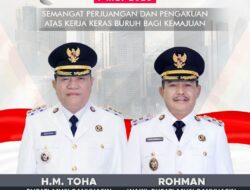 Ucapan Selamat Memperingati Hari Buruh 1 Mei 2025 dari Bupati Muba H M Toha dan Wakil Bupati Kyai Rohman