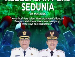 3 Mei: Kebebasan Pers adalah Kebebasan Kita Bersama!