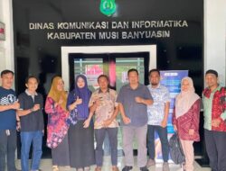 Dinkominfo Muba Sambut dengan Baik Kunjungan Kerja Dinkominfo Kota Palembang
