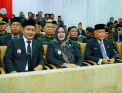 Hadiri Puncak HUT Lahat ke-156, Wabup Muba Rohman dan Ketua DPRD MUBA Sampaikan Ucapan Selamat