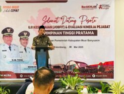 Wakil Bupati Musi Banyuasin Kyai Rohman Membuka Acara Job Fit dan Evaluasi Kinerja Pejabat Pimpinan Tinggi Pratama