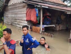 Pemerintah Daerah Hadir Layani Warga Terdampak Banjir di Bayung Lencir