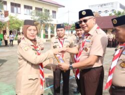 Kwartir Cabang Gerakan Pramuka Muba, Gelar Upacara Sebagai Peringatan Hari Bapak Pramuka Indonesia ke-113