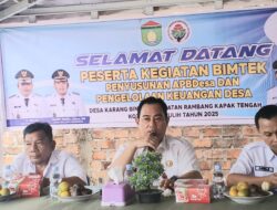 Desa Karang Bindu Gelar Bimtek Penyusunan APBDes dan Pengelolaan Keuangan Desa