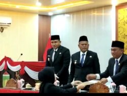 Wali Kota Hadiri Rapat Paripurna ke-XIX di Gedung DPRD Prabumulih