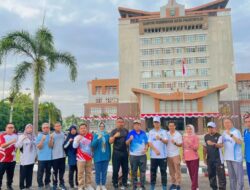 ASN Pemkot Prabumulih Antusias Ikuti Senam Pagi Bersama