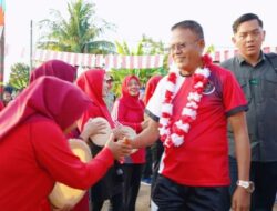 Kegiatan Jalan Santai di Kelurahan Sukaraja, Dihadiri oleh Wali Kota dan Isteri