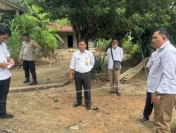 Diskominfo Prabumulih Tinjau Persiapan Launching Menara BTS 4G Swadaya di Desa Sinar Rambang