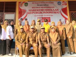 Kades Kemang Tanduk Jadi Pembina Upacara di SD Negeri 65 Prabumulih, Ajak Siswa Kejar Impian