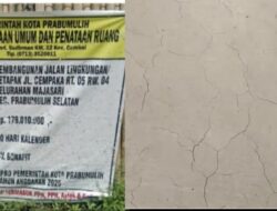 Geliat Pembangunan Infrastruktur Prabumulih: Harapan Besar, Tantangan Kualitas