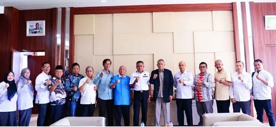 Audiensi dan Silaturahmi Ketum Badam Dapur Nasional Pusat Bersama Wali Kota Prabumulih