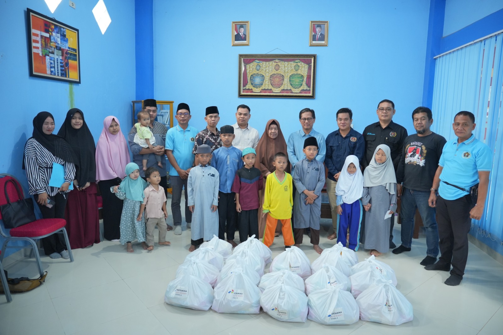 Maknai HPN 2026 dengan Aksi Nyata, PWI Prabumulih dan PHR Zona 4 Berbagi di Panti Asuhan