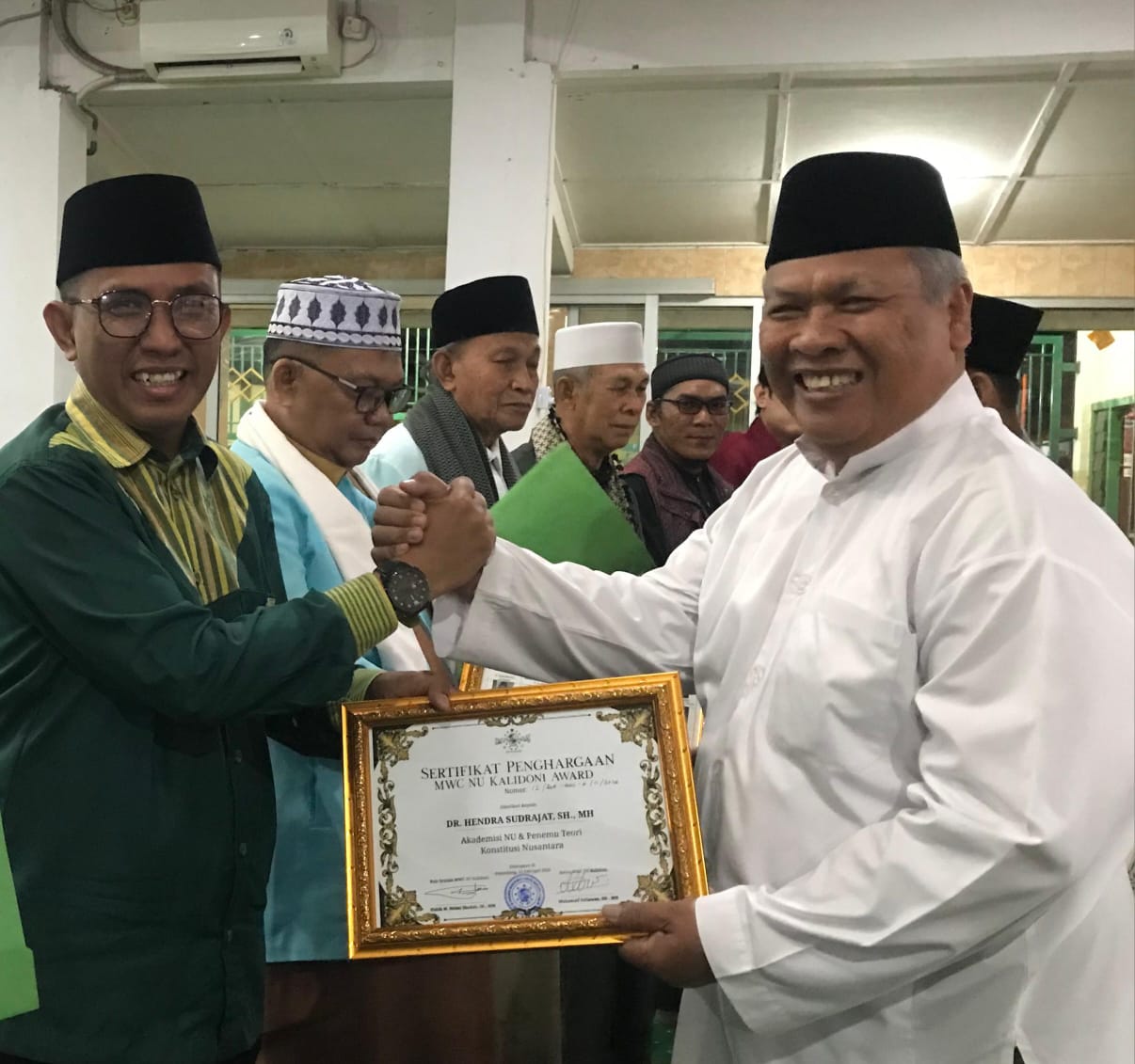 Dr. Hendrajat: Penasihat PMPB Sumsel, Raih NU Kalidoni Awards