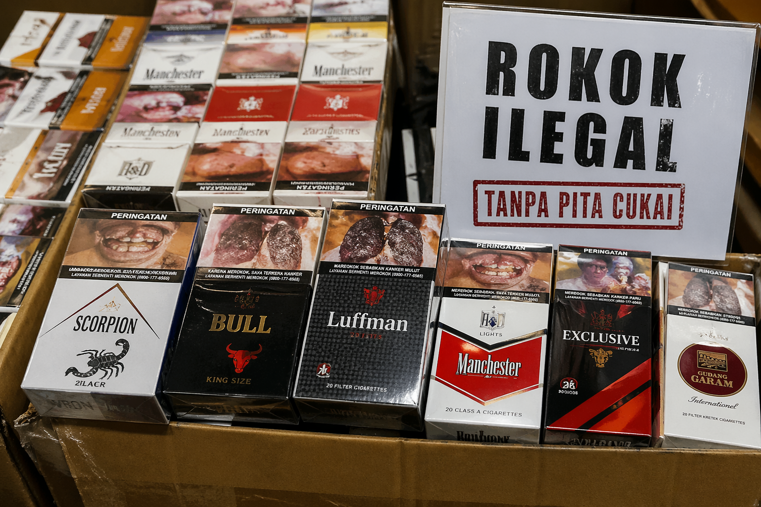 Jejak Bisnis Gelap Rokok Ilegal di Prabumulih: Siapa Pemain Besarnya?