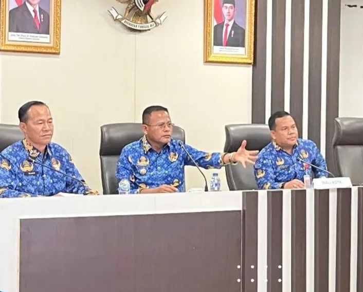 Wali Kota Pimpin Rapat Koordinasi dengan Camat, Lurah dan Kades se-Kota Prabumulih