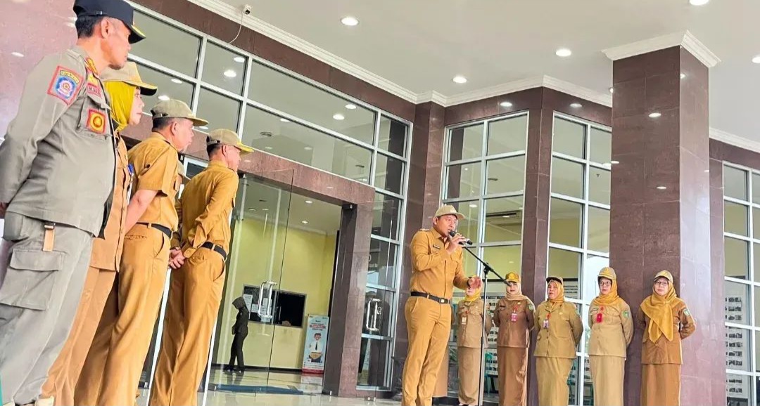 Wawako Franky Nasril Pimpin Apel Mingguan, Tekankan Disiplin ASN dan Kebersihan Kota