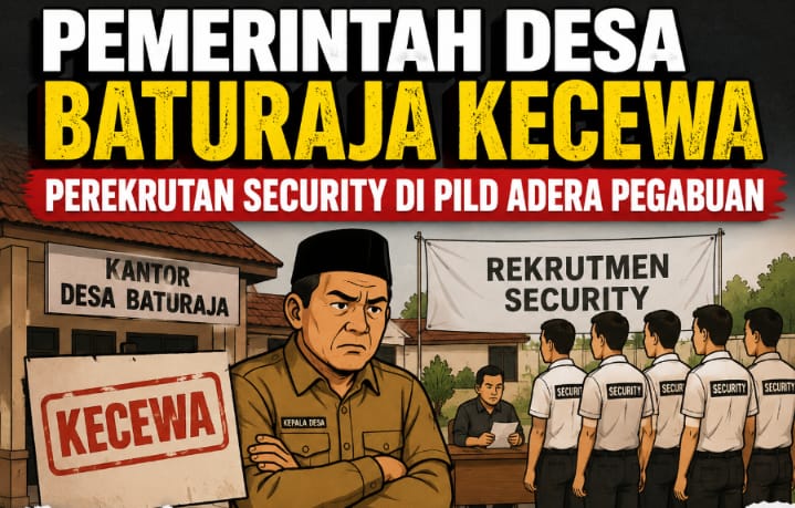 Warga Desa Baturaja Kecewa Perekrutan Security di Pild Adera Pegabuan